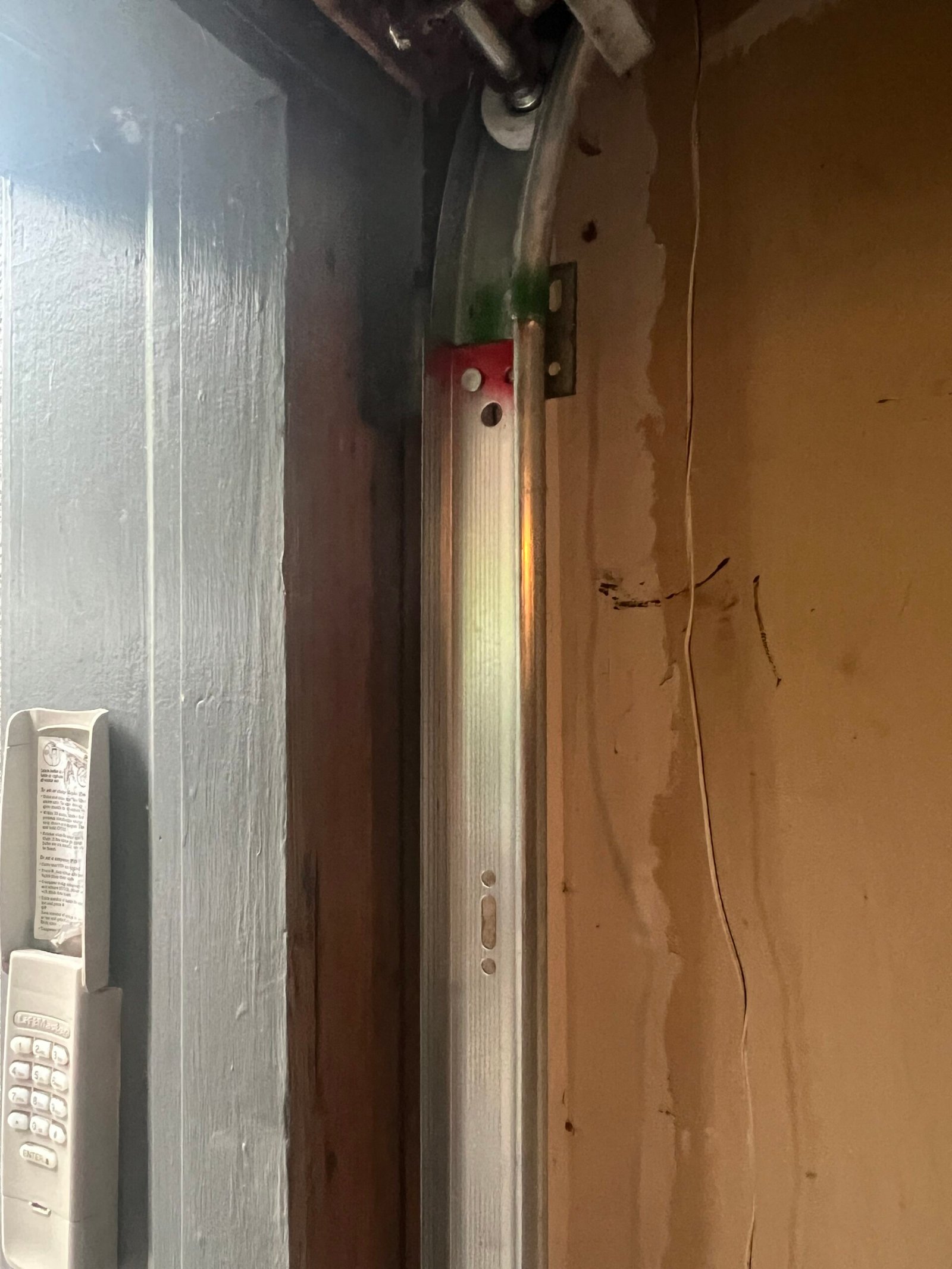 prestige garage doors track repair