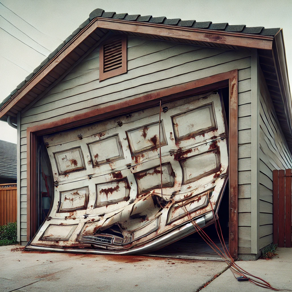 garage door Repair service needed